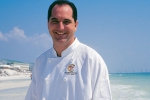 Tim Creehan in younger days by the beach
