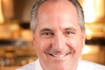 Tim Creehan in portrait in chef jacket