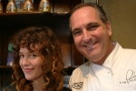 Paz de la Huerta and Tim Creehan