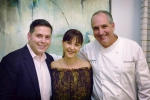Tim Creehan with Elaine Honig and Demetrius Fuller